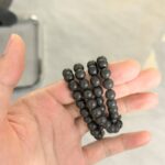 Black Dragon Ambergris Incense Beads Bracelet – Image 5
