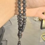Black Dragon Ambergris Incense Beads Bracelet – Image 2