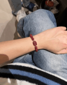 Cinnabar Eight Great Guardian Deities Bracelet photo review