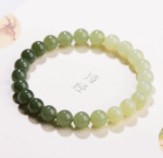 Natural Clearwater Hetian Jade Bracelet