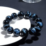 Natural Lightning Tiger's Eye Bracelet – Image 2