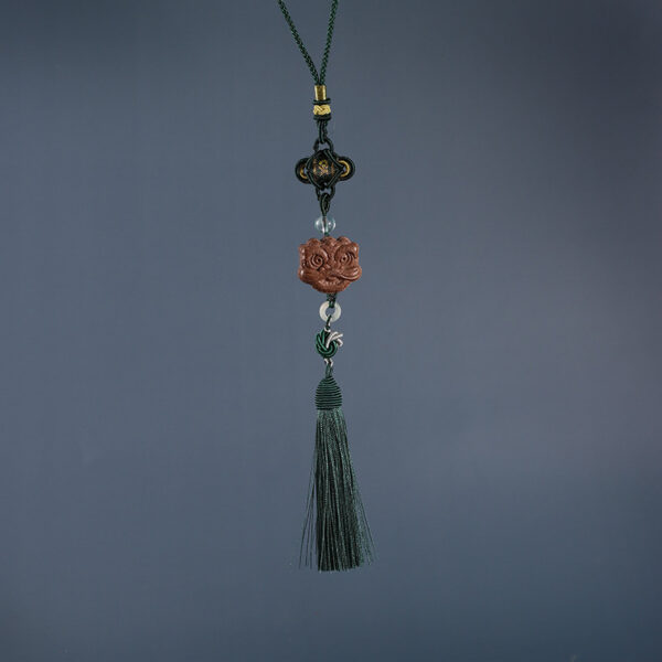 Awakened Lion Incense Pendant